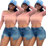 women's clothing women's sexy fashion denim shorts