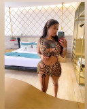 Women's Short Skirts Mid Waist Crop Leopard Print Lace-Up Drawstring Dress