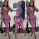Autumn Women Fashion Cutout Sexy Jumpsuit