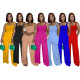 Summer Women Casual Tube Straps Jumpsuit