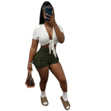 Women's Cargo Pants Sexy Fashion Ladies Shorts