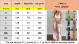 Women Elegant Print Sleevless Jumpsuit