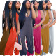 Women Fashion Casual Loose Sleeveless Jumpsuit