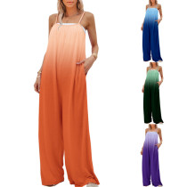 Plus Size Women summer Casual loose sleeveless Jumpsuit Plus Size Women summer Casual loose sleeveless Jumpsuit