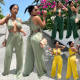 Fashion Sexy Irregular Lace-Up Wrap Chest Loose Wide Leg Jumpsuit
