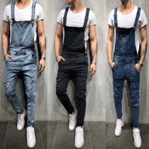 Men'S Denim Bib Suspender Men'S Denim Pant Jumpsuit Men'S Denim Bib Suspender Men'S Denim Pant Jumpsuit