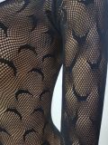 Women Sexy Hollow Lingerie Mesh Jumpsuit
