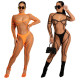 Women Sexy Mesh Patchwork Solid Color Jumpsuit