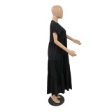 Autumn Women clothes Lace Skirt Loose Slim Fit French Lazy Casual Knitting Dress