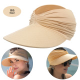 Spring Summer Hat Women Sun Hat Women Uv Protection Elastic Adult Empty Top Hat