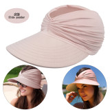 Spring Summer Hat Women Sun Hat Women Uv Protection Elastic Adult Empty Top Hat