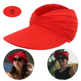 Spring Summer Hat Women Sun Hat Women Uv Protection Elastic Adult Empty Top Hat