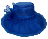 Mesh Women'S Hat Summer Organza Large-Brimmed Sun Hat Foldable Uv-Resistant Beach Hat