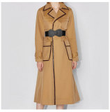 Red Elastic Waistband Wide Belt Ladies Black Stretch Bow Waist Belt(MOQ 2)