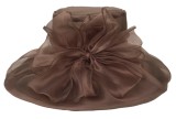 Mesh Women'S Hat Summer Organza Large-Brimmed Sun Hat Foldable Uv-Resistant Beach Hat