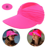 Spring Summer Hat Women Sun Hat Women Uv Protection Elastic Adult Empty Top Hat