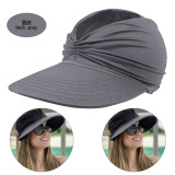 Spring Summer Hat Women Sun Hat Women Uv Protection Elastic Adult Empty Top Hat