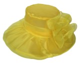 Mesh Women'S Hat Summer Organza Large-Brimmed Sun Hat Foldable Uv-Resistant Beach Hat