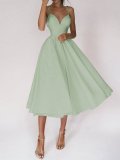 Women Straps sexy swing dress