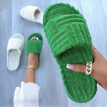 Spring And Autumn Platform Fur Slippers Plus Size Women Towel Slippers Spring And Autumn Platform Fur Slippers Plus Size Women Towel Slippers