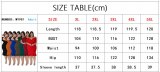 Fashion Plus Size Women's Summer Style V-Neck Solid Bodycon Dress