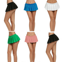 Sexy Solid color Pleated mini club skirt Sexy Solid color Pleated mini club skirt