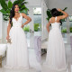 Women's Suspender Folded Wide Leg Jumpsuit