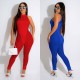 Ladies Sexy Fashion Multicolor Mesh Jumpsuit Ladies