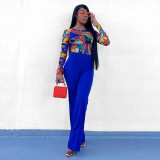 Women Fitted High Waist Style Bell Bottom Pants