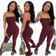 Women Casual Off Shoulder Jumpsuit
