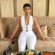 Women Summer Sexy Solid Color Cut Out Jumpsuit