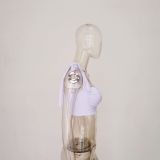 Women Off Shoulder Pleated Sexy Tie Crop Top