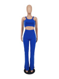 Women'S Solid Long Sleeve Blazer And Pants Three-Piece Suits