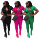 Women's Solid Color Jumpsuit Cargo Jumpsuit