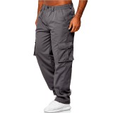 Men's Casual Multi Pocket Loose Cargo Outdoor Pant