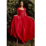 Women Sleeveless Sling Wedding Dresses Wedding Bridesmaid Dresses