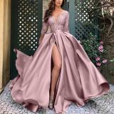 Women Sexy Long Dress Trailing Formal Party Evening Dress