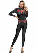 Halloween Ghost Festival 3d Horror Skull Frame Print Jumpsuit Halloween Ghost Festival 3d Horror Skull Frame Print Jumpsuit