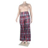 Sexy Women's Slim Bodycon Wide Leg Women's Pants Nightclub