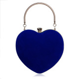 Women Heart Tote Bag Cosmetic Bag Evening Bag