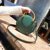 Women Round Bag Shoulder Messenger Bag