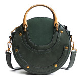 Women Round Bag Shoulder Messenger Bag