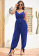 Sexy Fashion V-Neck Sling Women's Jumpsuit
