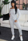 Off Shoulder Long Sleeve Sexy Sports Autumn Winter Jumpsuit