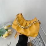 Summer Fashion Chain Shoulder Underarm Bag Simple Hand-Held Diagonal Women'S Bag