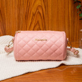 Trendy Bag Women'S Trendy One-Shoulder Messenger Bag Fashion Cylinder Bag