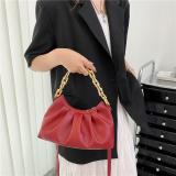 Summer Fashion Chain Shoulder Underarm Bag Simple Hand-Held Diagonal Women'S Bag