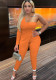 Women'S Fashion Sexy Slash Shoulder One Sleeve Simple Design Two Piece Pants Set