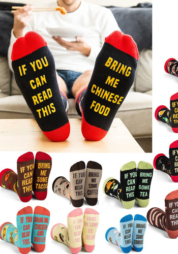 Red Christmas Stocking Cartoon Letter Stocking