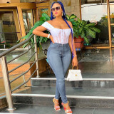 Women Casual Stretch Slim Denim Pants